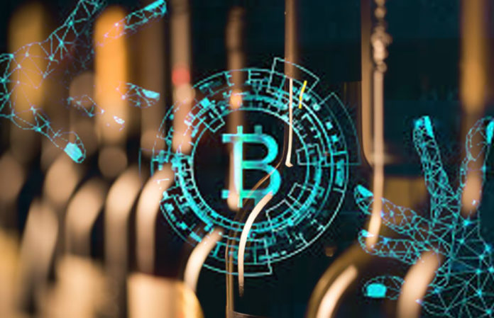 blockchain wine