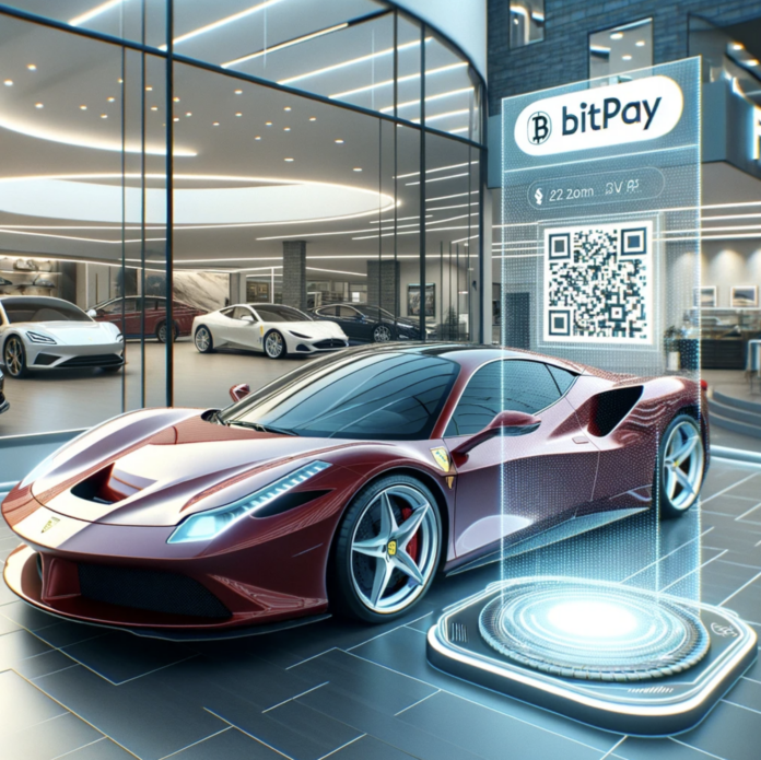 Ferrari to accept crypto payments