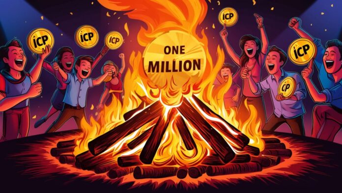 1 million icp burnt- celebration
